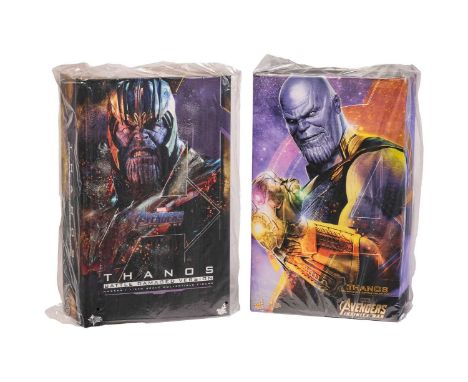 A Marvel Hot Toys Avengers End Game Thanos Battle Damaged Version 1:6 scale collectible figure, MMS564, sealed in original pl