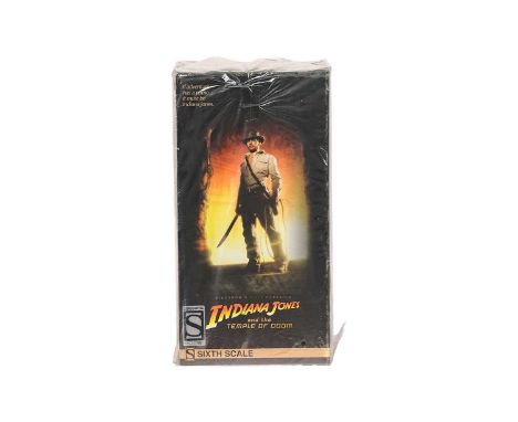 A Sideshow's Cult Classic's Indiana Jones and the Temple of Doom sixth scale figure, 39141, unopened in sealed bag in origina