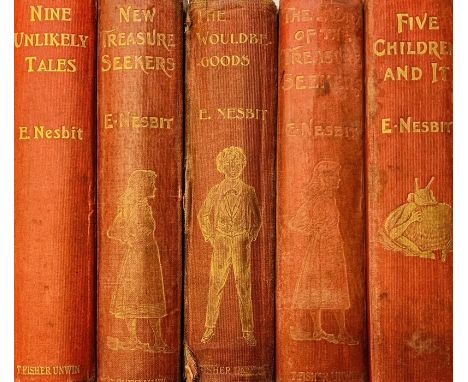 Nesbit, E. Collection comprising: Five Children and It, first edition, London: Fisher Unwin, 1902; New Treasure Seekers, firs