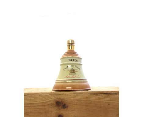 A Bell's Old Scotch Whisky bell Porcelain  decanter. Region: ScotchDistillery: Bell'sDistilled:Age: Bottler: Distillery Bottl