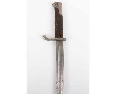 Rare Imperial German Bavarian M1869/98 Conversion Bayonet, interesting example being a WW1 conversion using a blade from a M1