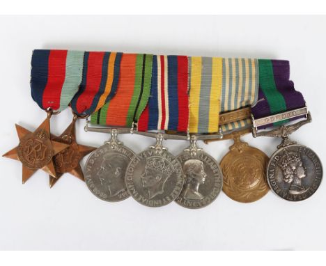 Interesting Group of Seven Medals to the Royal Army Medical Corps for Service in the Second World War, Korean War and Cyprus,