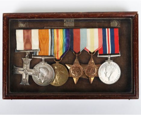 Great War Beaumont Hamel Military Cross Medal Group of Six to an Officer in the Oxfordshire and Buckinghamshire Light Infantr