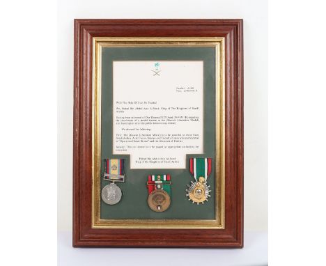Operation Desert Storm, the First Gulf War Medal Group of Three Royal Electrical & Mechanical Engineers, Gulf medal 1990-91 w