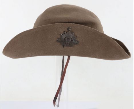 Rare Boer War / WW1 Period British Made Slouch Hat, fine example of an early British made slouch hat, the design style associ