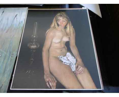 A 1969 PENTHOUSE POSTER "NUDE PAINTING"