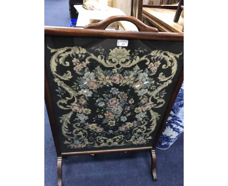 MAHOGANY FIRESCREEN