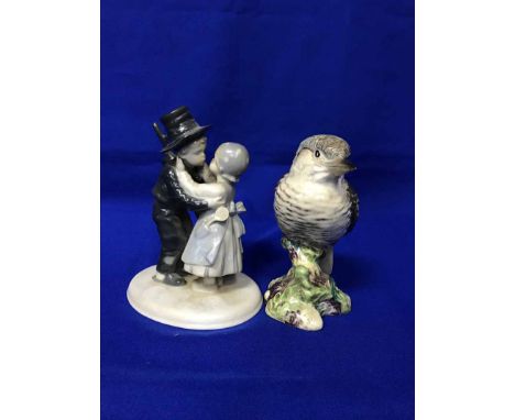 LOT OF CERAMIC FIGURESincluding Nao, Goebel and Capodimonte examples (11)