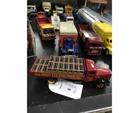 COLLECTION OF MODEL VEHICLEScomprising mostly Corgi examples