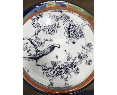 LOT OF CERAMIC WALL PLATESincluding examples by Poole, Mason's and others (7)