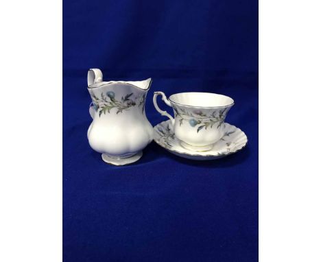 ROYAL ALBERT 'BRIGADOON' HALF TEA SERVICE
