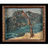 Krüger, Paul (1886-1969), Ölgemälde Strandkiefer in Holland