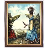 Struck, Paul (1928-2015), Ölgemälde um 1995 La mystification