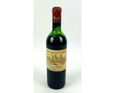 A bottle of 1970 Cos D'Estournel Saint-Estephe red wine. Estimate: £20-40