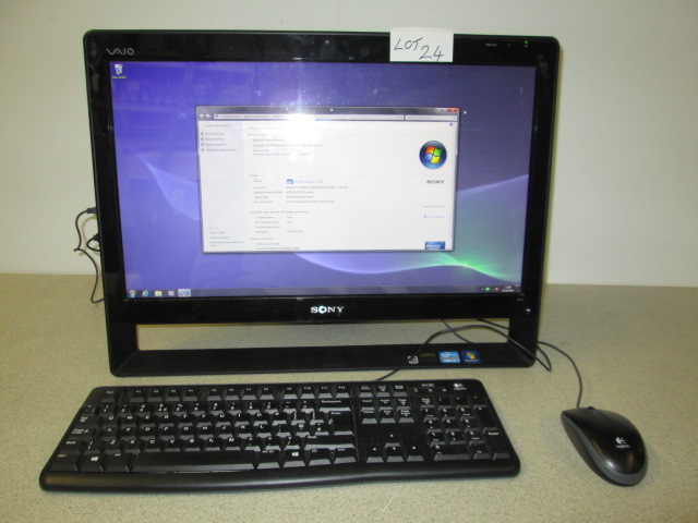  Sony VAIO 22 All in One PC Model PCG 11411M Running 