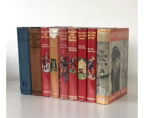 WILLIAM AND THE WITCH, 1st ed, 1964 First Edition in jacket with 8 other Richmal Crompton titles (9) (Est. plus 17.5% premium