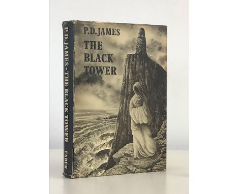 P D JAMES, The Black Tower, signed in blue ink 'P.D. James 29 May 1975' to first blank. Spine lean, very good in near very go