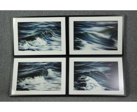 Four seascape photographs. Framed and glazed. Unsigned. Each measuring H.84 x W.73 cm. 