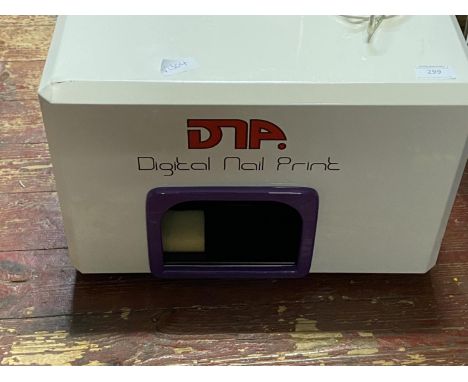 A DNP digital nail print machine (untested) Shipping unavailable 