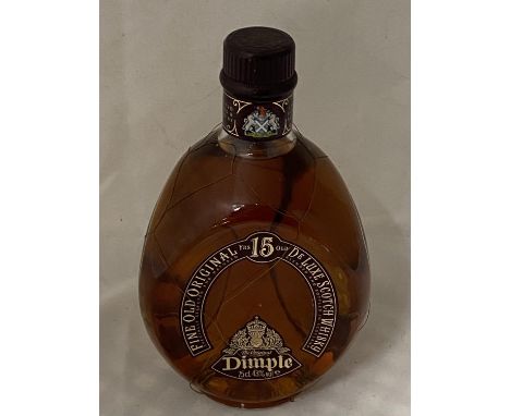A sealed bottle of Dimple Scotch Whiskey 75cl 
