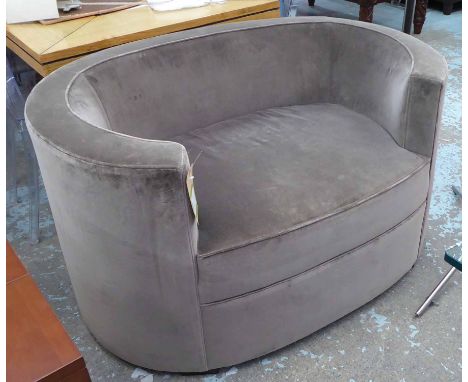 PORTA ROMANA SMALL MADDIE BEDROOM SOFA, 125cm W. 65cm H, 67cm D