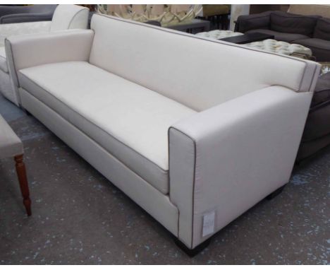 DONGHIA DIVAN SOFA, cost £14000 new, 220cm x 92cm x 80cm H.
