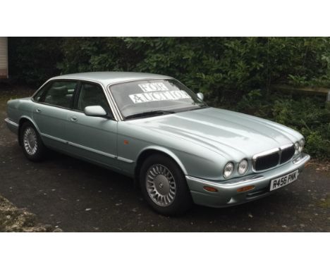 JAGUAR, XJ6, 3.2, 1998, R REG, AUTOMATIC  Pale metallic blue with a cream leather interior, alloy wheels, interior head trim 