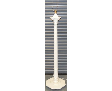 Painted standard lamp  20-30