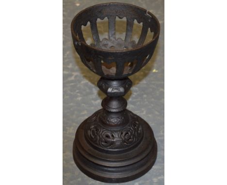 SWR iron oil lamp base  20-30