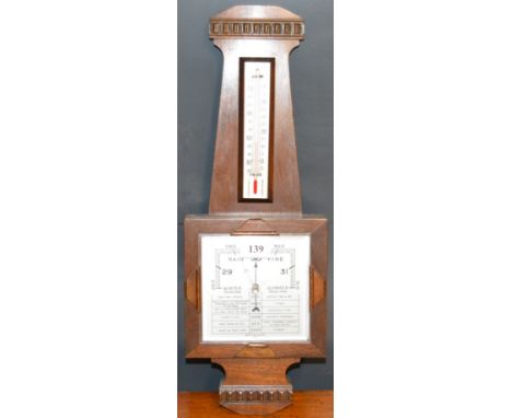 Oak wall barometer  10-20