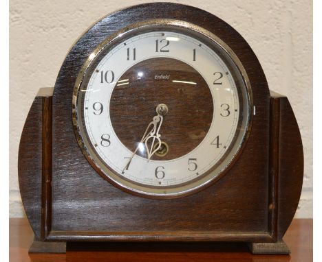 Enfield oak mantle clock  10-20