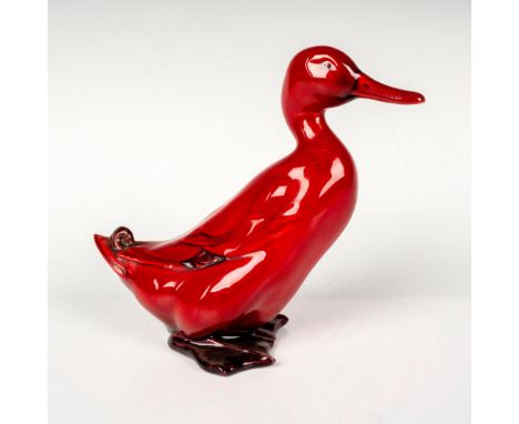 Rich red glaze with dark accents from firing process. Model no. 395. Royal Doulton Flambe backstamp. Issued: 1922-1996Dimensi
