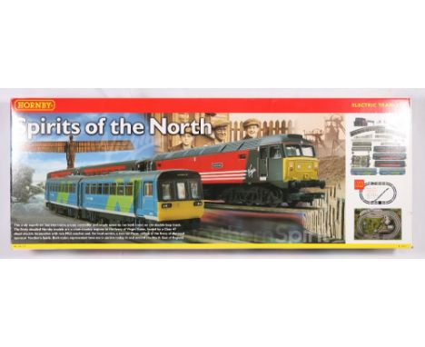 Hornby OO gauge model railways R1022 Spirit of the North electric train set, boxed