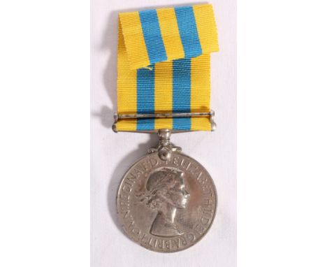 Elizabeth II Korea medal to D/SMX 758980 W R SMITH SMPT ART 3 R N (Royal Navy)