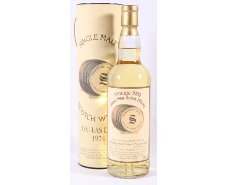 DALLAS DHU 1974 18 year old single malt scotch whisky, distilled 17th May 1974 and bottled August 1992 from cask numbers 1497