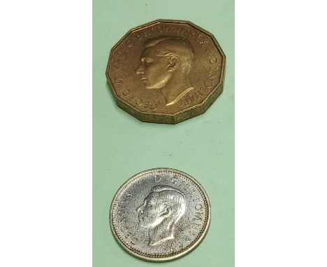 1937 proof 3d x2, 1 silver, 1 bronze
