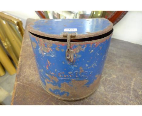 A Morris Minor Wolsley tool box