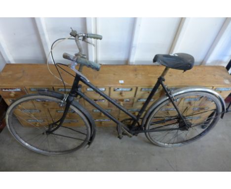A vintage Rudge bicycle