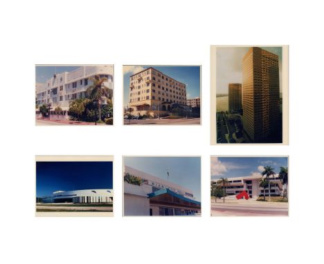 Architectural photographs that beautifully captures the sunlight on the elegant lines of the buildings. One photo was taken b