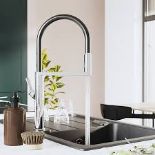 GoodHome Horopito Chrome-plated Kitchen Spring neck Sensor Tap. - PWBW. RRP £175.00.