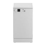 Boxed Beko Freestanding Slimline Dishwasher with Low Noise Level DVS05Q20 . - R9BW.