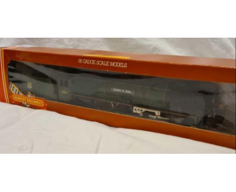 A Hornby 00 gauge model steam engine and tender R.262 BR coronation class "Duchess of Atholl"