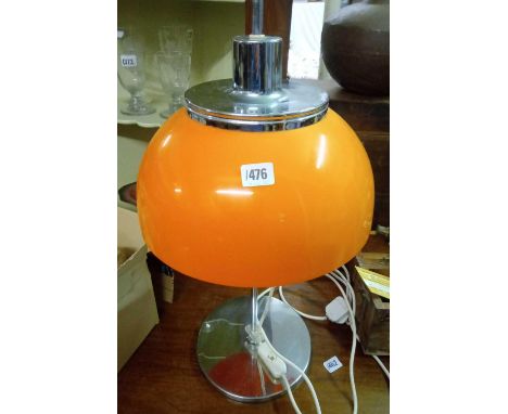 Orange lamp by Guzzini