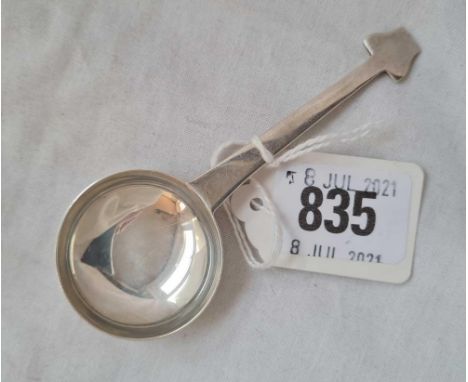 Another caddy spoon with arrow shaped end B'ham 1932 by JD&amp;S 