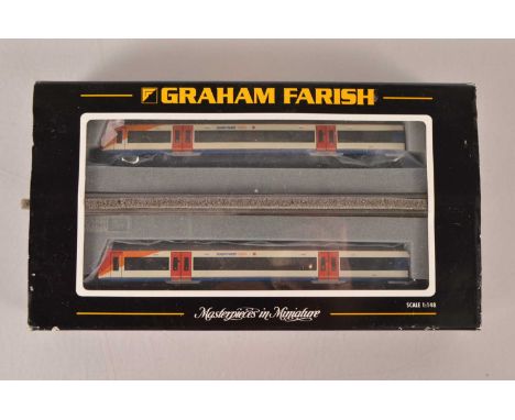 Graham Farish by Bachmann N Gauge Southwest Trains DMU,  cased with card sleeve, 371-427 170/4 Turbostar two car DMU in South