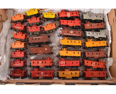 Rivarossi Archive HO Gauge American Freight Stock  Caboose  (30), all unboxed, Rivarossi and associated manufacturers, in var