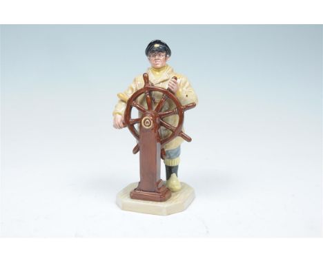 A Royal Doulton figure The Helmsman, 22.9cms, HN2499, designed by M Nicoll, issued 1974-1986 from the Sea Character;s series