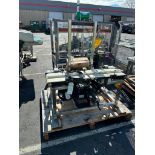 ID TECHNOLOGY EPI 9240 LABEL APPLICATOR W/ SATO S84-EX PRINTER