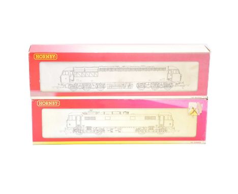 Hornby OO gauge model railway locomotives, two including ref R2414 Virgin class 86 electric locomotive no. 86233; ref R2288A 