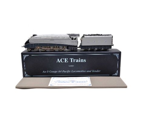 ACE Trains O gauge model railway electric locomotive, LNER 4-6-2 'Silver Link', 2509, 3-rail, boxed with booklet.Condition re